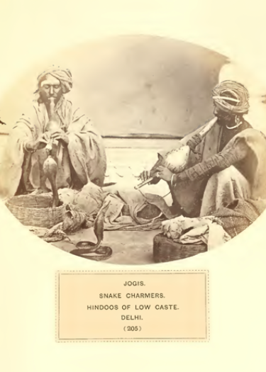 Image from “The People of India. Vol 4 (1869)" depicting two men sitting