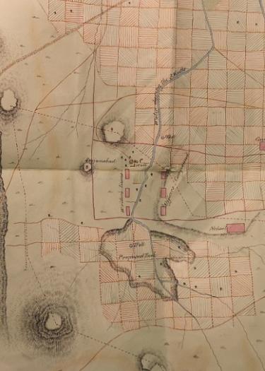 Sketch of proposed Sudder station for Khamgaon, 1858, British Library