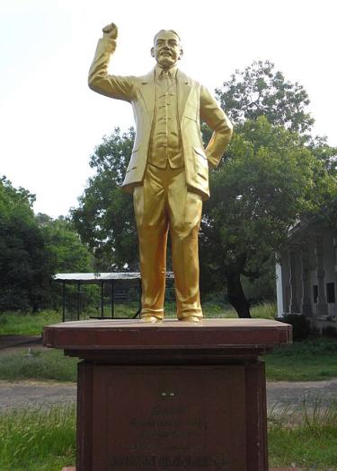 Memorial of Chempakaraman Pillai at Gandhi Mandapam, Chennai  