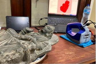 Poster for Manuscriptology and Digital Humanities - eHeritage project: Digitalization of Gandharan Artefacts (DiGA)